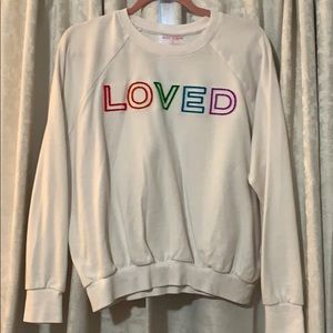 Betsey Johnson Performance sweatshirt 🌈
